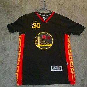 Warriors Chinese Steph Curry Jersey